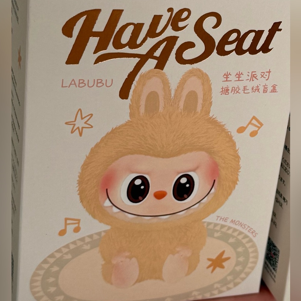 Pop Mart Labubu Have A Seat Doll